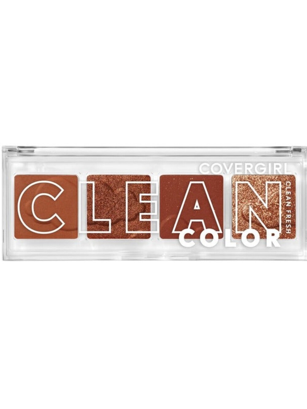 Covergirl Clean Eye Color, Clean Highly Pigmented Eyeshadow, 252 Spiced Copper
